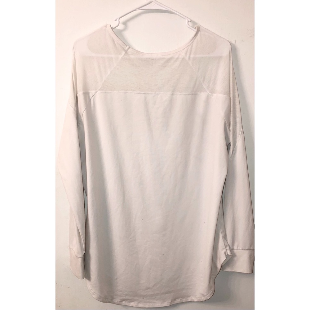 White along Sleeve shirt